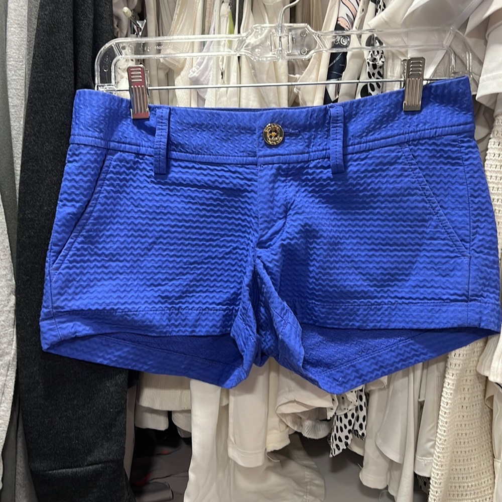 Lilly Pulitzer “Callahan” blue shorts